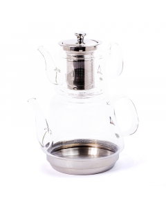 Samoar glass teapot