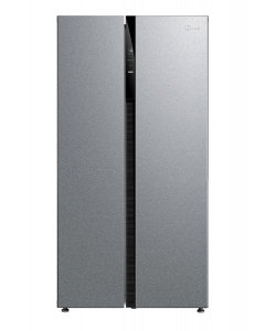 Midea refrigerator, 18 feet, silver