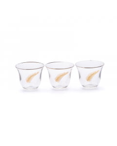 A set of coffee cups, 6 pieces, Jasmine