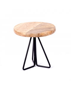 Small wooden decorative stand