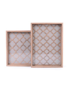 Wooden tofa set 2 pieces
