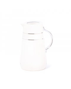 Noor thermos 1 liter white silver