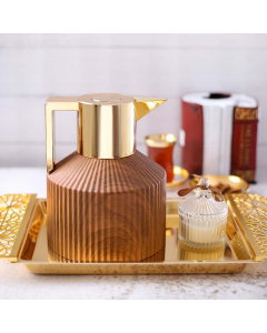 Lamoda thermos second edition, golden 1 liter