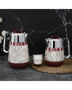 Thermos set Mayar silver copper 2pcs