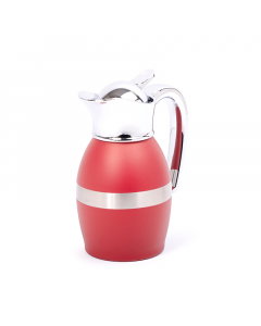 Ella steel thermos 0.6 liter red silver