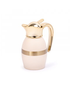 Ella steel thermos 0.6 liter golden beige