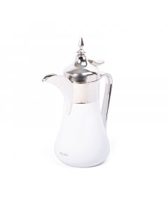 Lavender thermos 0.5 liter white silver