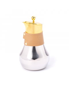 Roja thermos 0.65 liter silver gilded