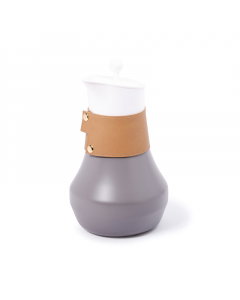 Roja thermos 0.65 liter gray white