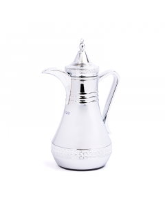 Authentic thermos 1 liter silver