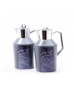 Ather thermos set, silver gray, 2 pieces