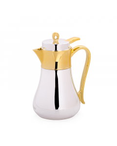 Celia Steel Vacuum Flask 0.35 Liter Silver Gilded
