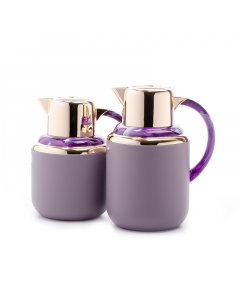 Ghaida thermos set, 2 pieces, purple
