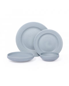 Dinner set 16 pieces blue