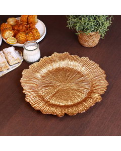 Glass serving dish