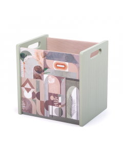 The toolbox is large, green
