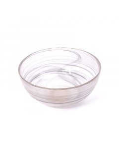 Medium brown black glass vase
