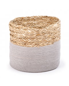 Large gray basket