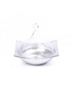 Silver acrylic sweet box