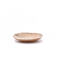 Wooden serving bowl, size 18.3 * 11.5