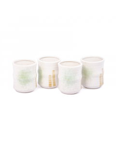 A set of ceramic cups, 4 pieces, 150 ml